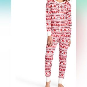 Bear Fair Isle - Adult Onesie / Body suit